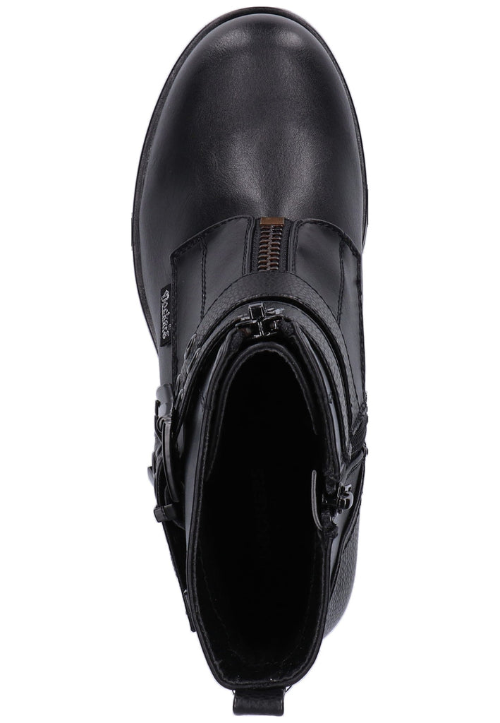 Dockers Stiefelette Lederimitat Schwarz - surf4shoes