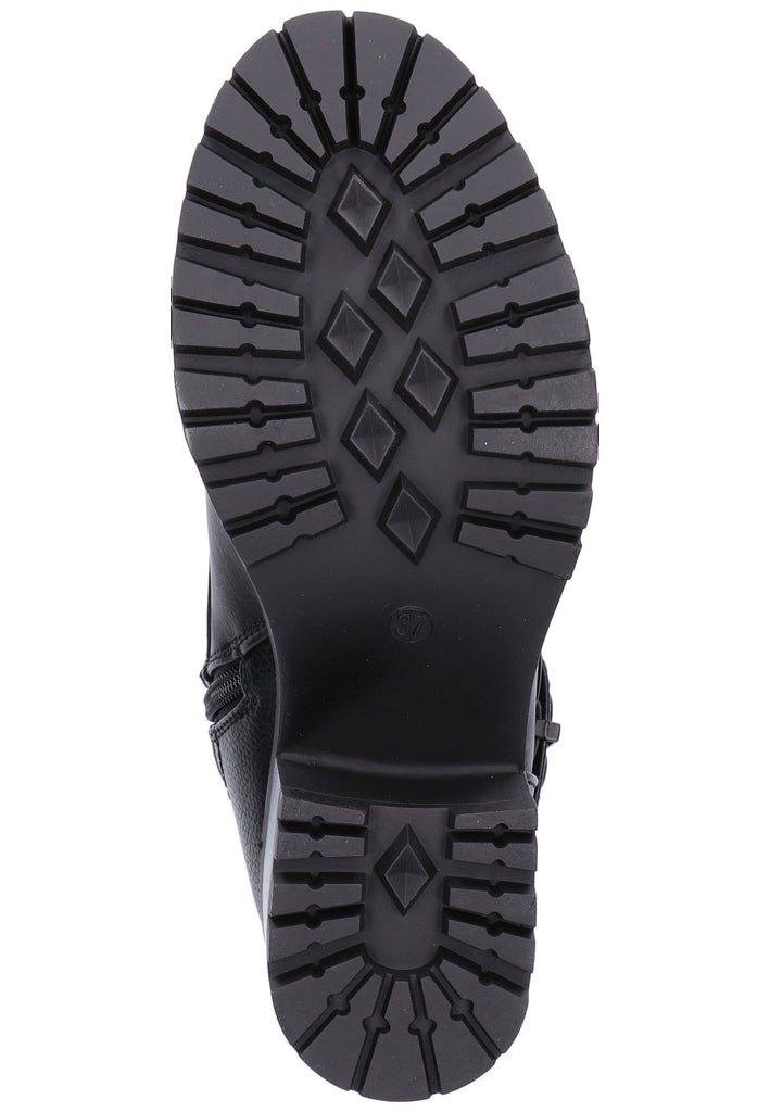 Dockers Stiefelette Lederimitat Schwarz - surf4shoes