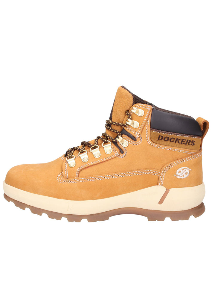 Dockers Stiefelette Leder Beige - surf4shoes