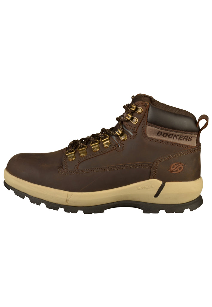 Dockers Stiefelette Leder Braun - surf4shoes