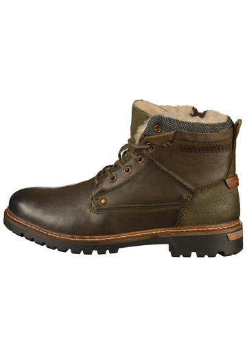 Dockers Stiefelette Leder Oliv - surf4shoes