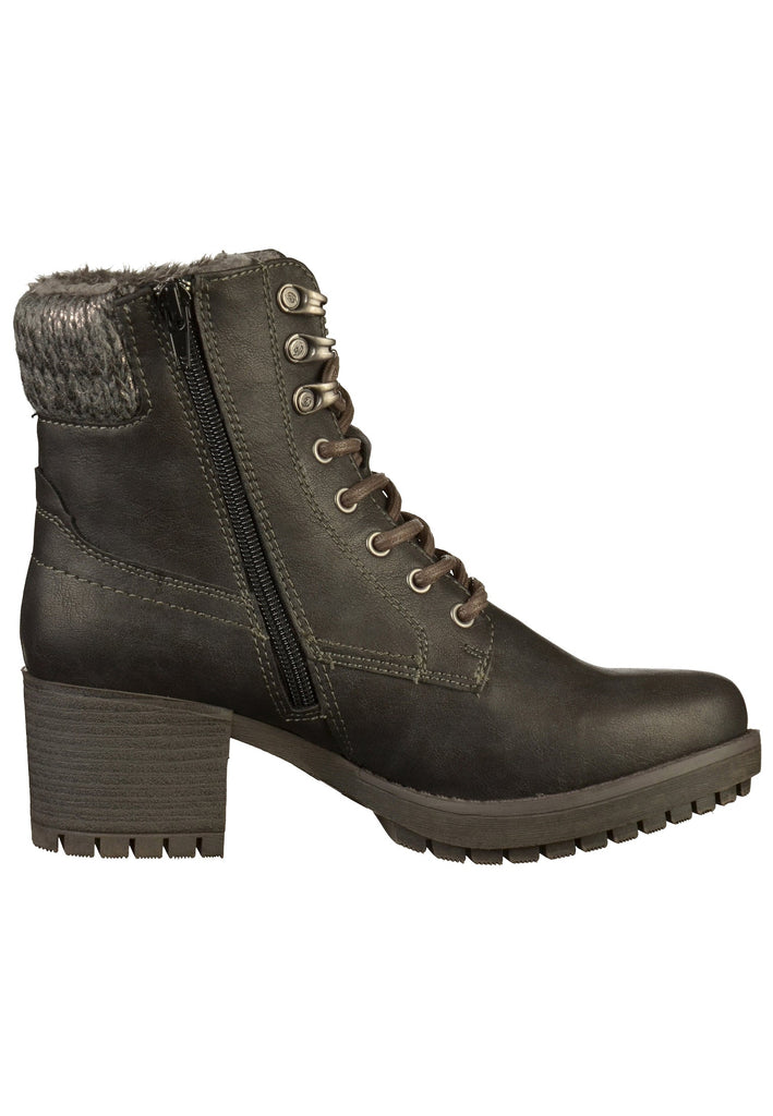 Dockers Stiefelette Lederimitat Schwarz - surf4shoes