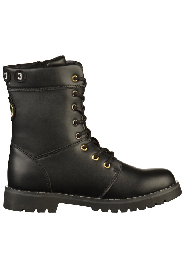 Dockers Stiefelette Lederimitat Schwarz - surf4shoes