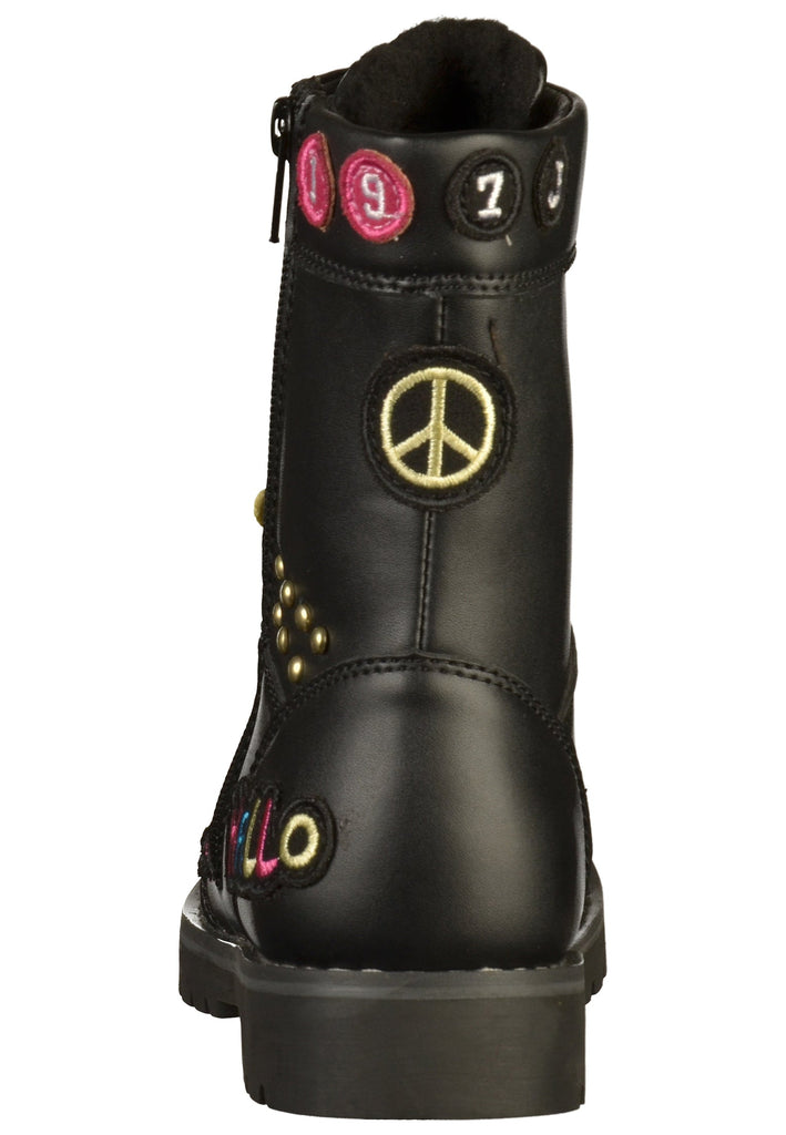 Dockers Stiefelette Lederimitat Schwarz - surf4shoes