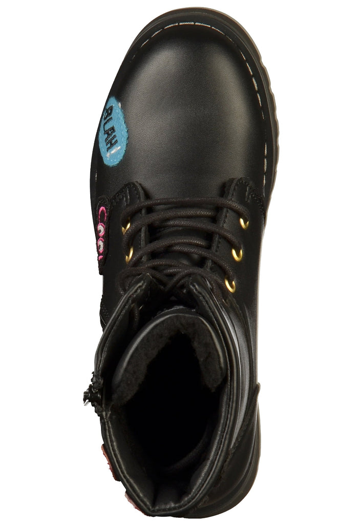 Dockers Stiefelette Lederimitat Schwarz - surf4shoes