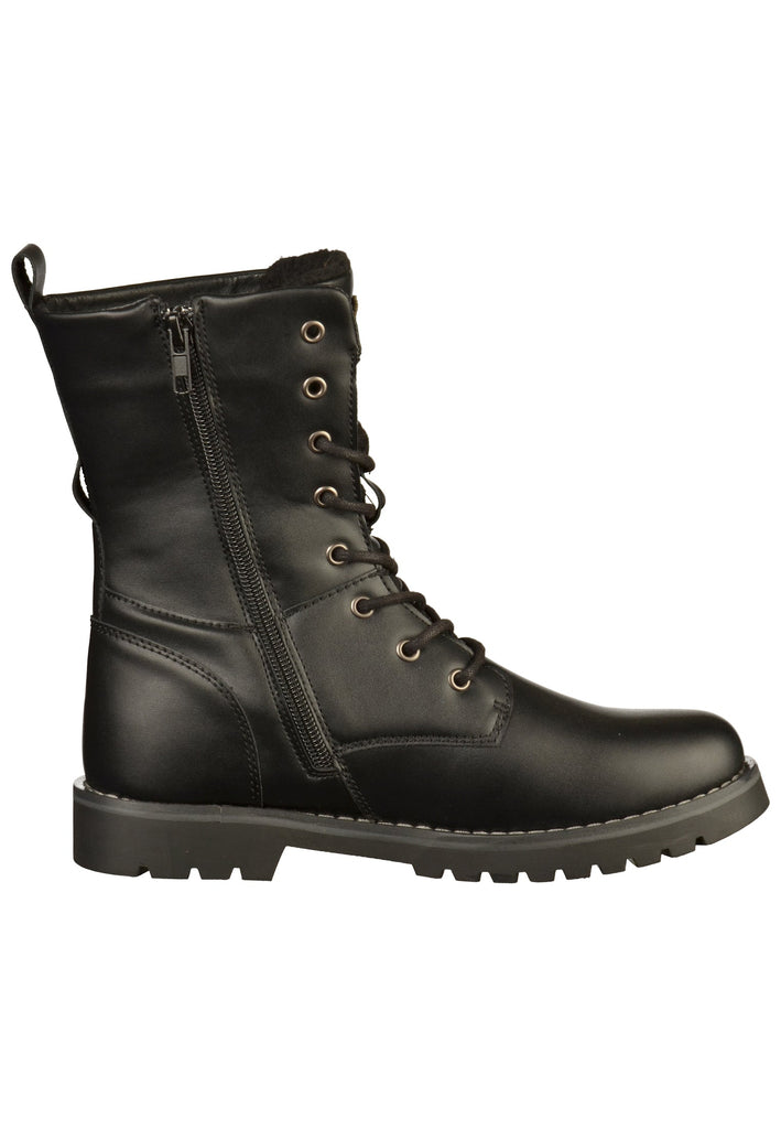 Dockers Stiefelette Lederimitat Schwarz - surf4shoes