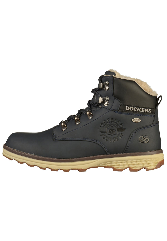 Dockers Stiefelette Lederimitat Navy - surf4shoes