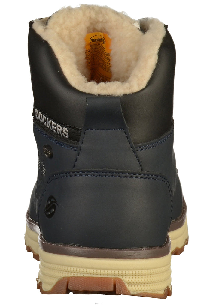 Dockers Stiefelette Lederimitat Navy - surf4shoes