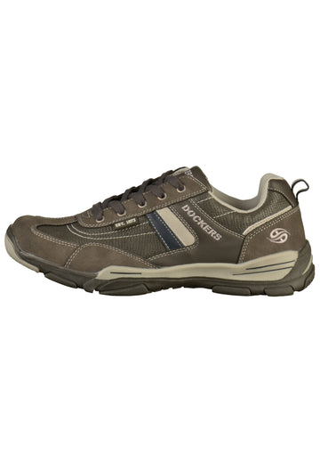 Dockers Sneaker Lederimitat Dunkelgrau - surf4shoes