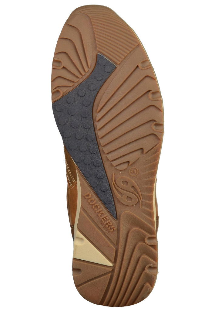 Dockers Sneaker Lederimitat Braun - surf4shoes