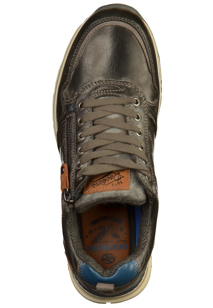 Dockers Sneaker Lederimitat Schwarz - surf4shoes