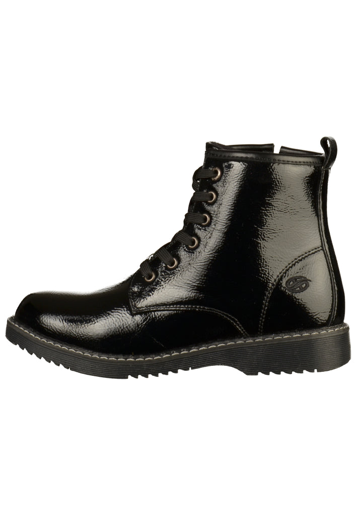 Dockers Stiefelette Lederimitat Schwarz - surf4shoes
