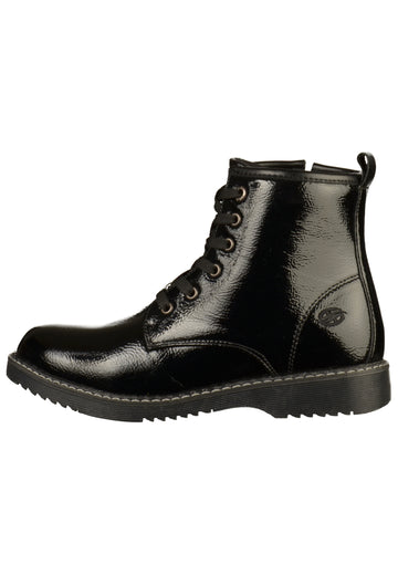 Dockers Stiefelette Lederimitat Schwarz - surf4shoes