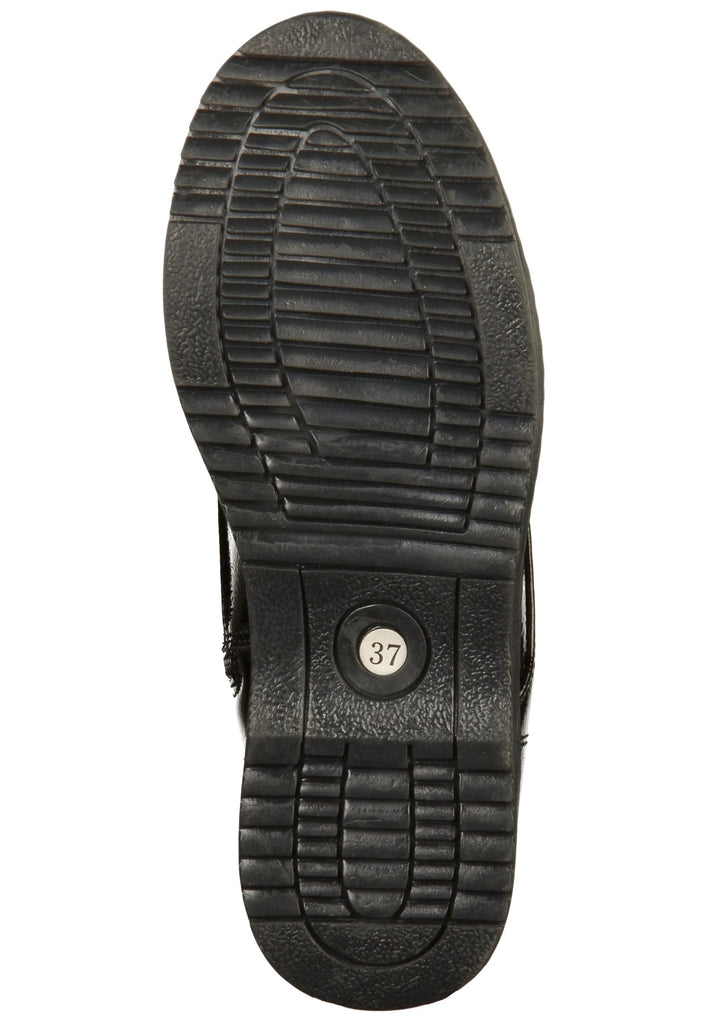 Dockers Stiefelette Lederimitat Schwarz - surf4shoes