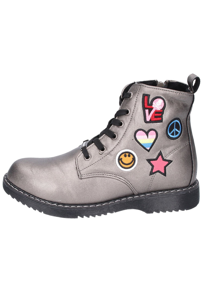 Dockers Stiefelette Lederimitat Silber - surf4shoes