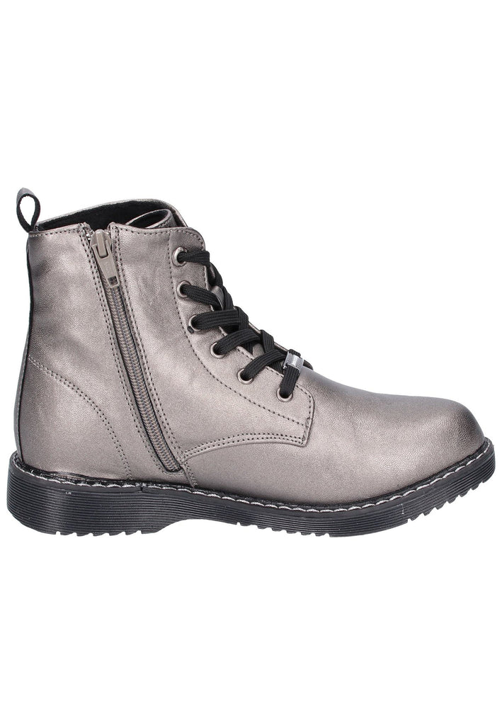 Dockers Stiefelette Lederimitat Silber - surf4shoes