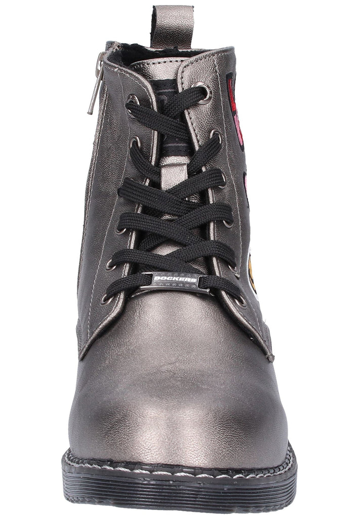 Dockers Stiefelette Lederimitat Silber - surf4shoes