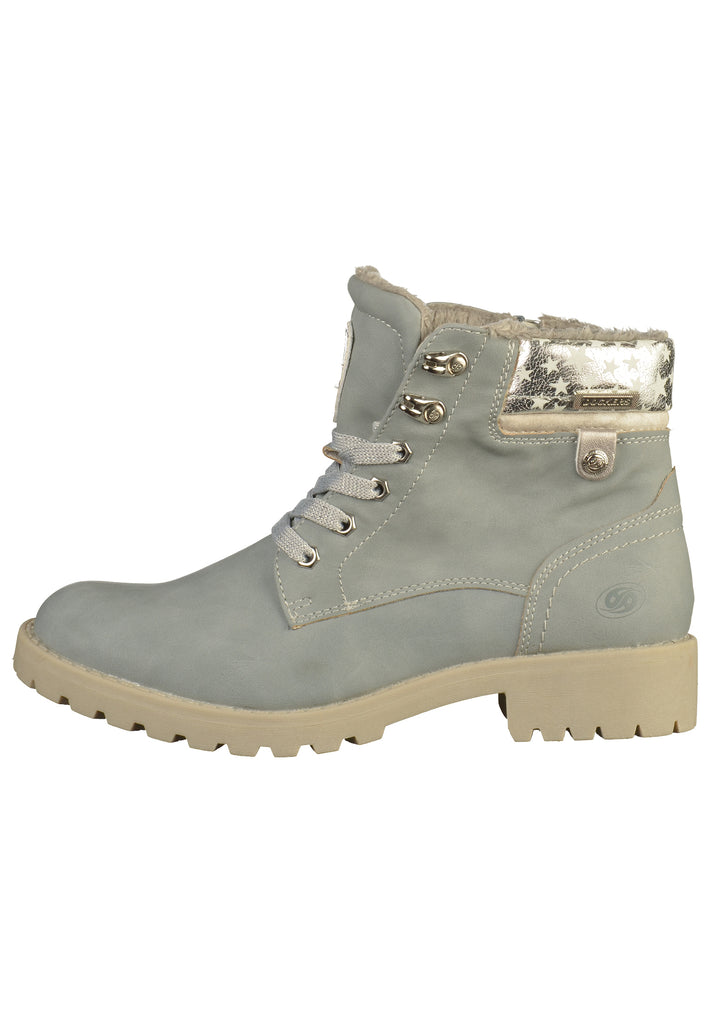 Dockers Stiefelette Lederimitat Hellblau - surf4shoes