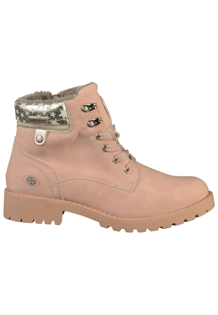 Dockers Stiefelette Lederimitat Rosa - surf4shoes