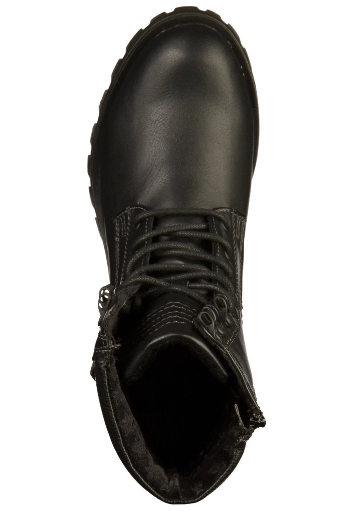 Dockers Stiefelette Lederimitat Schwarz - surf4shoes