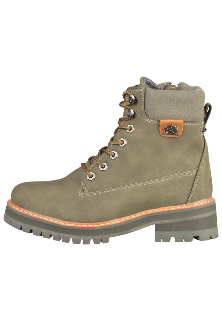 Dockers Stiefelette Lederimitat Grau - surf4shoes