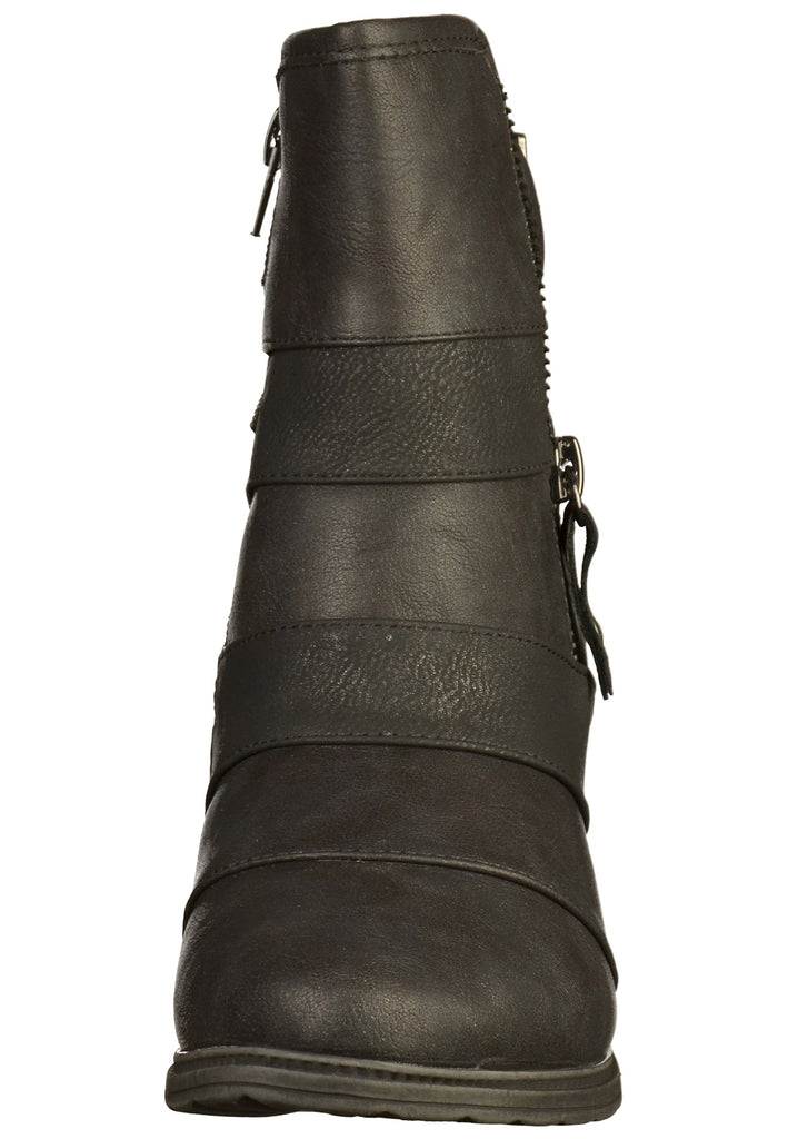 Dockers Stiefelette Lederimitat Schwarz - surf4shoes