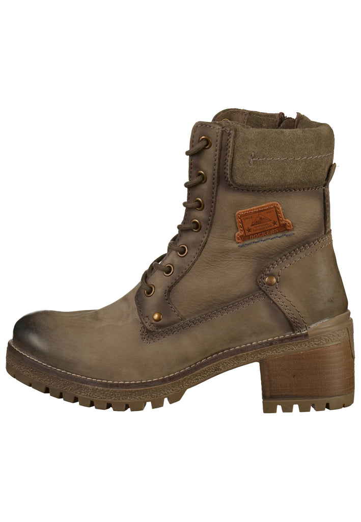 Dockers Stiefelette Leder Braun - surf4shoes