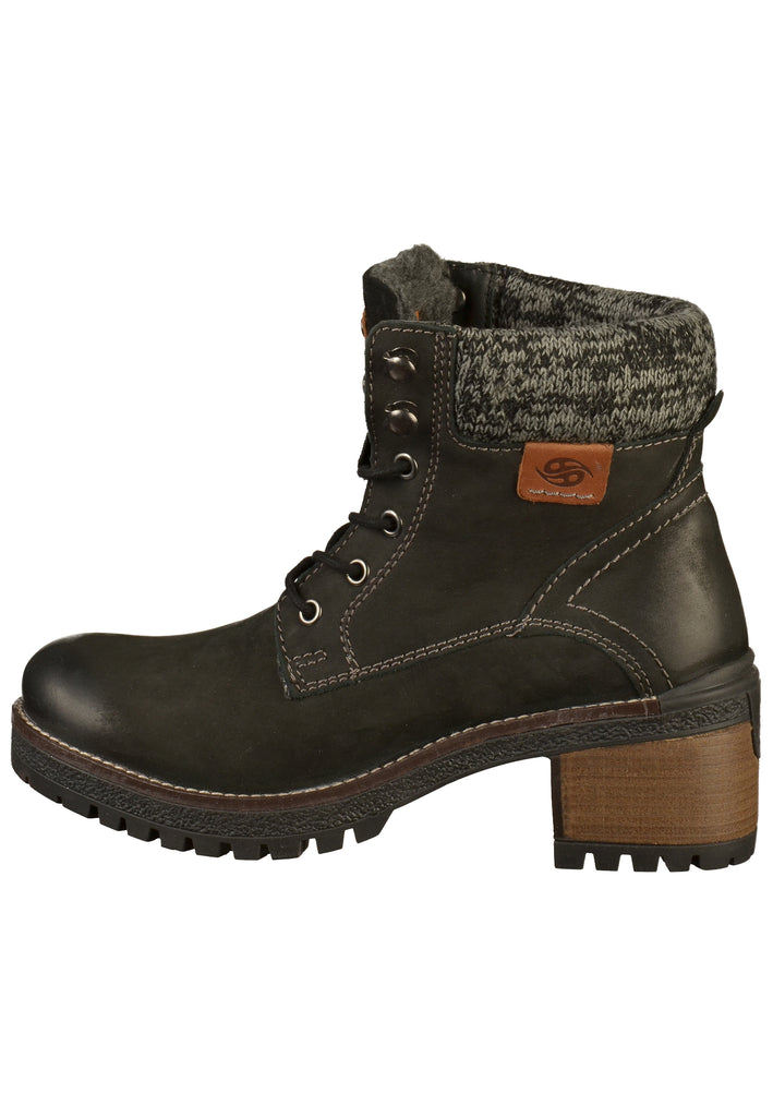 Dockers Stiefelette Leder Schwarz - surf4shoes