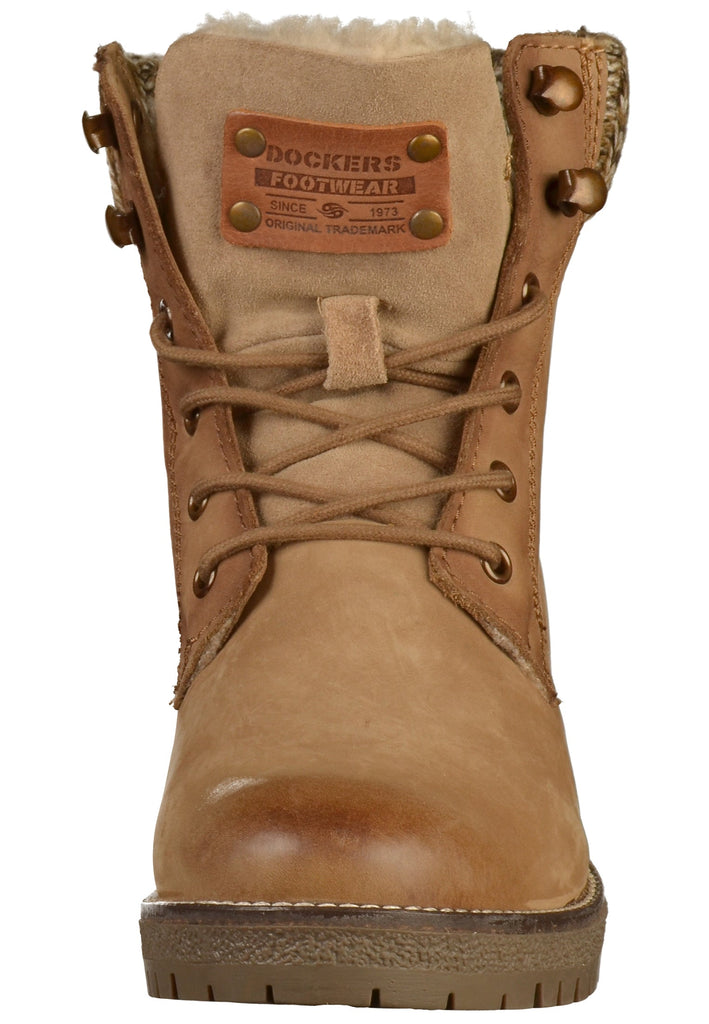 Dockers Stiefelette Leder Taupe - surf4shoes