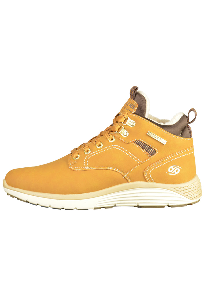 Dockers Sneaker Lederimitat Beige - surf4shoes