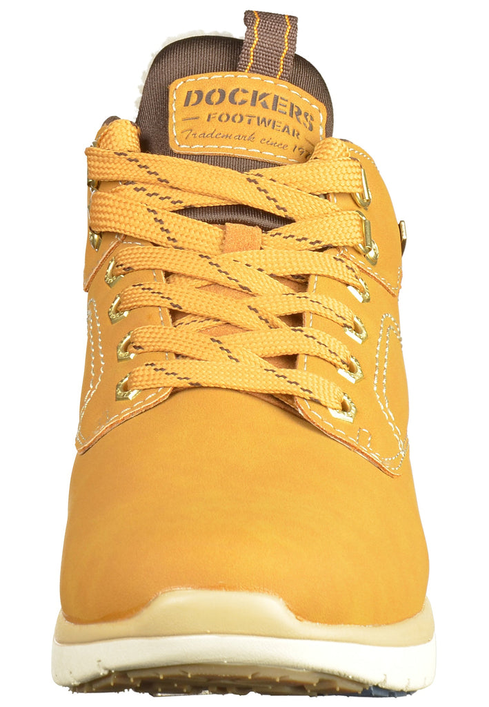 Dockers Sneaker Lederimitat Beige - surf4shoes