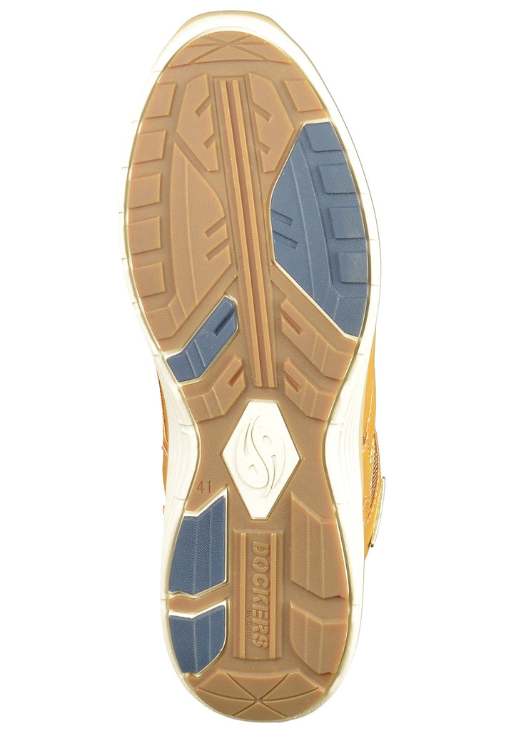 Dockers Sneaker Lederimitat Beige - surf4shoes