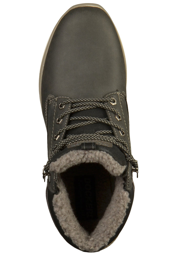 Dockers Sneaker Lederimitat Schwarz - surf4shoes