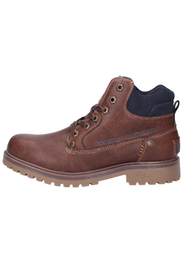 Dockers Stiefelette Lederimitat Coffee - surf4shoes