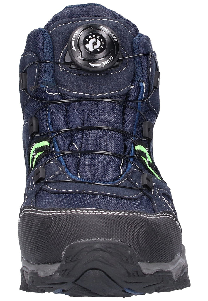 Dockers Wanderschuhe Lederimitat/Textil Blau - surf4shoes