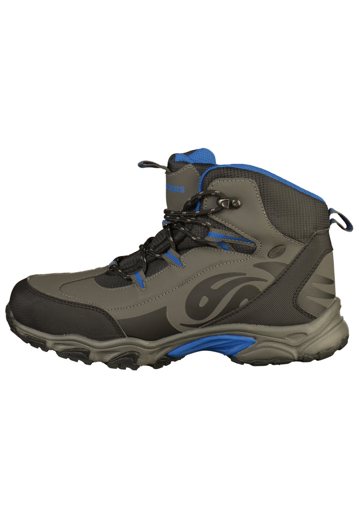 Dockers Wanderschuhe Lederimitat/Textil Dunkelgrau - surf4shoes