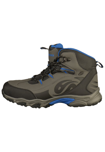 Dockers Wanderschuhe Lederimitat/Textil Dunkelgrau - surf4shoes