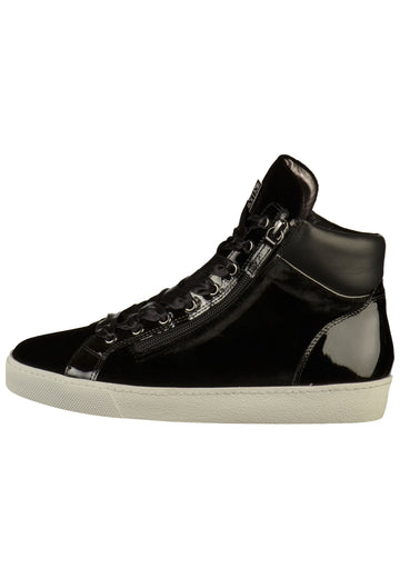 Högl Sneaker Leder/Textil Schwarz - surf4shoes