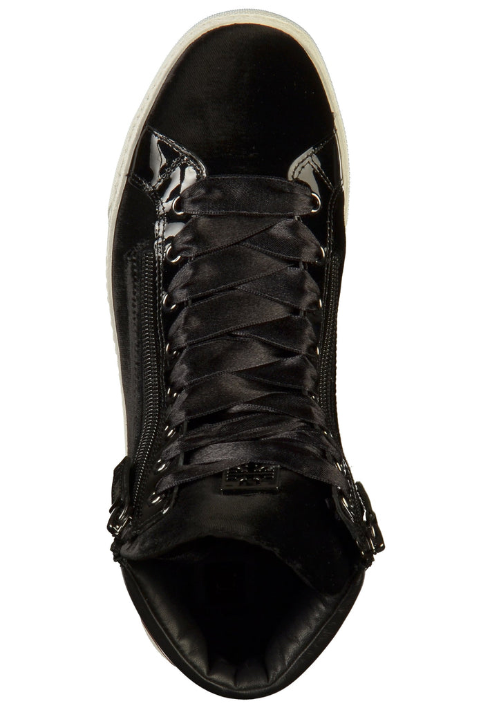 Högl Sneaker Leder/Textil Schwarz - surf4shoes