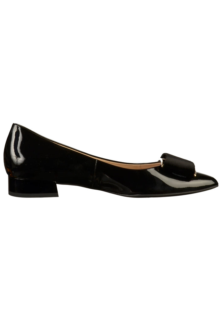 Högl Ballerinas Leder Schwarz - surf4shoes