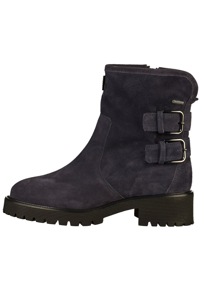Högl Stiefelette Leder Blau - surf4shoes