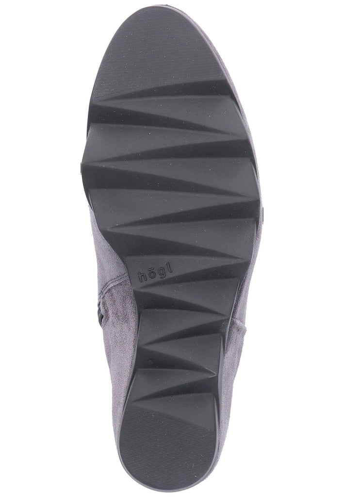 Högl Stiefelette Veloursleder Dunkelgrau - surf4shoes