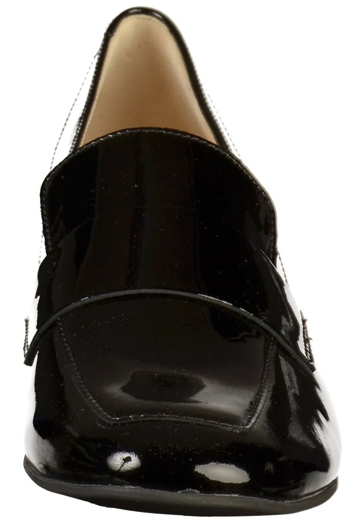 Högl Slipper Leder Schwarz - surf4shoes