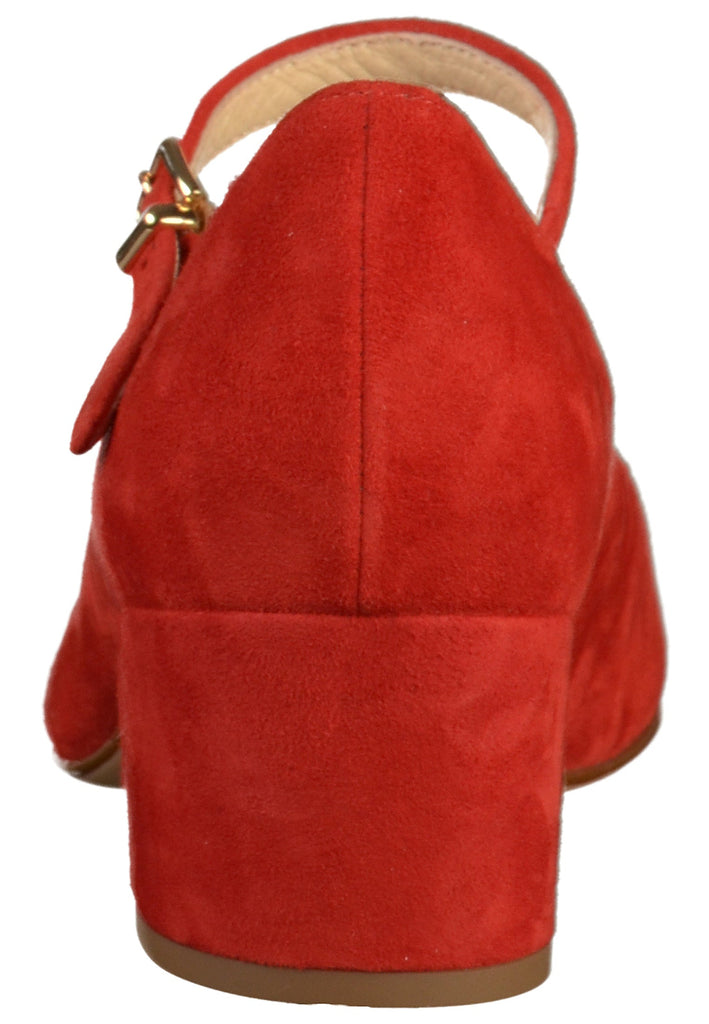 Högl Pumps Nubukleder Rot - surf4shoes