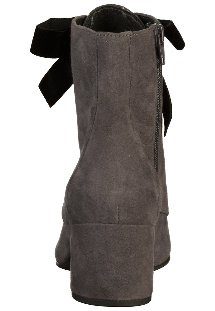 Högl Stiefelette Veloursleder Dunkelgrau - surf4shoes