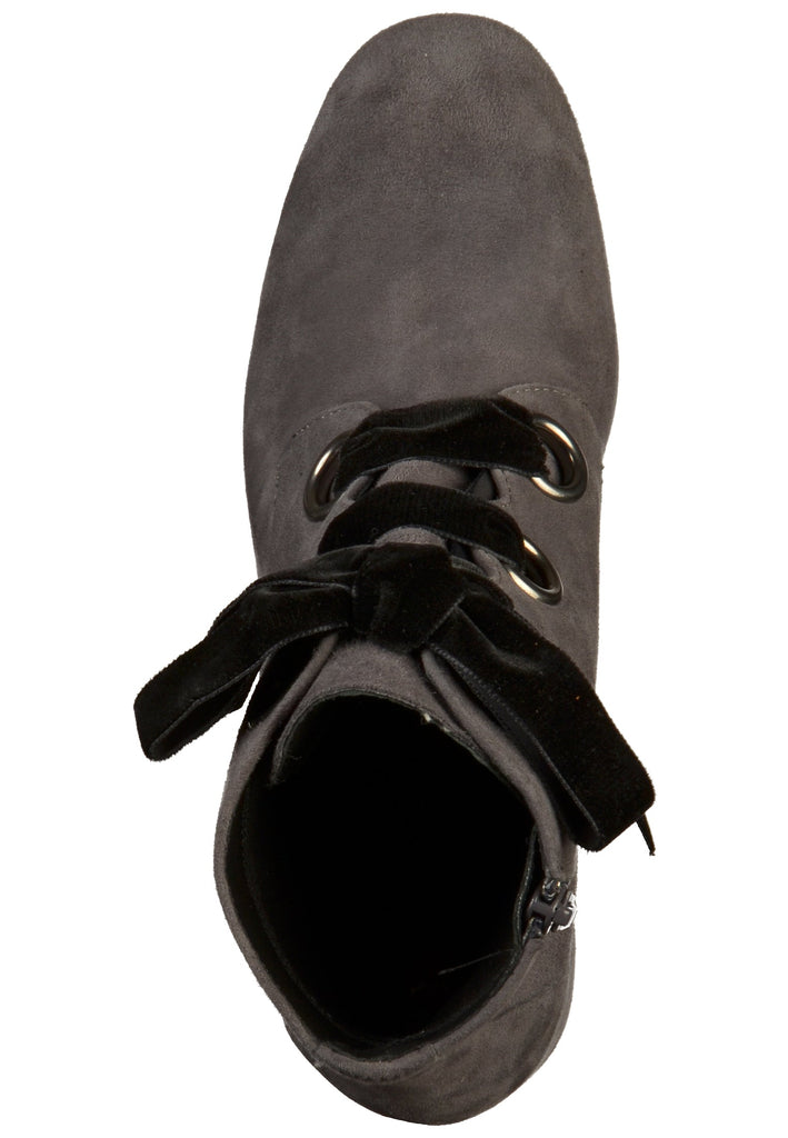 Högl Stiefelette Veloursleder Dunkelgrau - surf4shoes