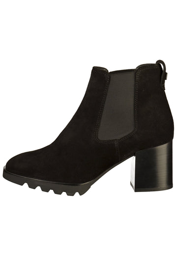 Högl Stiefelette Leder Schwarz - surf4shoes