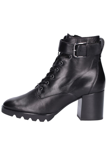 Högl Stiefelette Leder Schwarz - surf4shoes