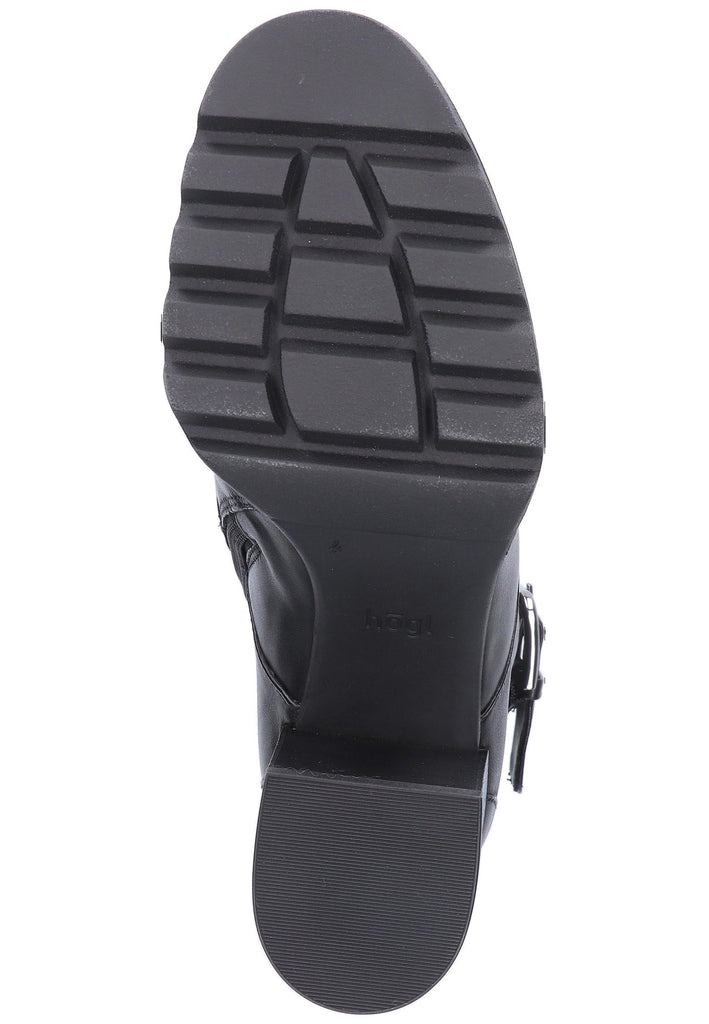 Högl Stiefelette Leder Schwarz - surf4shoes