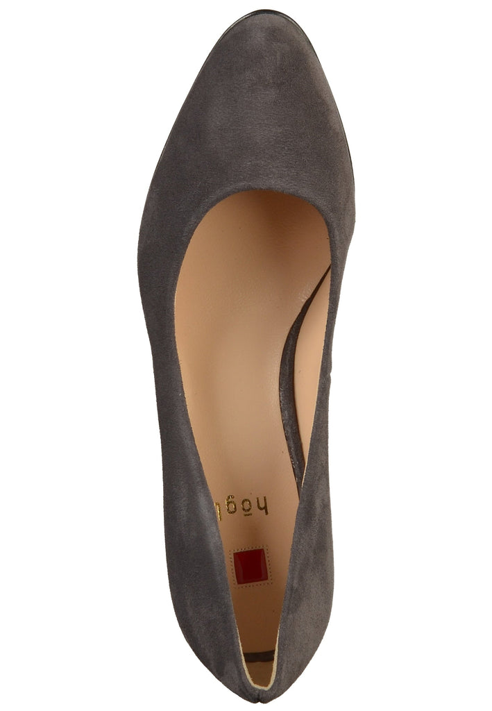 Högl Pumps Veloursleder Grau - surf4shoes